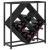 Raft pentru vin Stejar negru 51 x 18 x 52.5 cm Lemn compozit GartenMobel Dekor