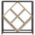 Raft pentru vin Stejar sonoma 51 x 18 x 52.5 cm Lemn compozit GartenMobel Dekor
