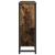 Raft pentru vin Stejar afumat 51 x 18 x 52.5 cm Lemn compozit GartenMobel Dekor