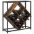 Raft pentru vin Stejar afumat 51 x 18 x 52.5 cm Lemn compozit GartenMobel Dekor
