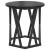 Masă laterală 2 pcs Stejar negru 50 x 50 x 40 cm GartenMobel Dekor