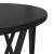 Masă laterală 2 pcs Stejar negru 50 x 50 x 40 cm GartenMobel Dekor
