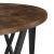 Masă laterală 2 pcs Stejar afumat 50 x 50 x 40 cm GartenMobel Dekor