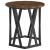Masă laterală 2 pcs Stejar afumat 50 x 50 x 40 cm GartenMobel Dekor