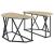 Masă de cafea Stejar sonoma 80 x 80 x 42 cm GartenMobel Dekor