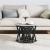 Masă laterală nesting 3 pcs sonoma gri 53 x 53 x 40 cm GartenMobel Dekor