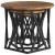 Masă laterală nesting 3 pcs Lemn vechi 53 x 53 x 40 cm GartenMobel Dekor