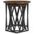 Masă de cafea 2 pcs Stejar afumat 50 x 50 x 50 cm GartenMobel Dekor