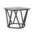 Set măsuțe laterale 2 pcs sonoma gri 50 x 50 x 40 cm GartenMobel Dekor