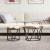 Set măsuțe laterale 2 pcs Lemn recuperat 50 x 50 x 40 cm GartenMobel Dekor
