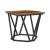 Set măsuțe laterale 2 pcs Lemn recuperat 50 x 50 x 40 cm GartenMobel Dekor