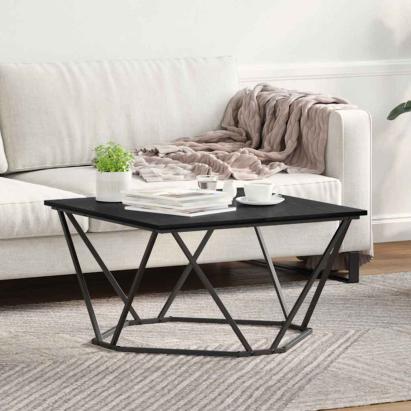 Masă de cafea Stejar negru 80 x 80 x 45 cm GartenMobel Dekor
