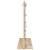 Oglindă de toaletă cu oglindă Stejar Sonoma 60 x 55 x 18 cm GartenMobel Dekor