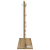 Oglindă de toaletă cu oglindă Stejar Artizanal 60 x 55 x 18 cm GartenMobel Dekor