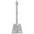 Oglindă de toaletă cu oglindă Gri din beton 80 x 55 x 18 cm GartenMobel Dekor