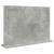 Oglindă de toaletă cu oglindă Gri din beton 80 x 55 x 18 cm GartenMobel Dekor