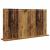 Oglindă de toaletă cu oglindă Lemn Vechi 100 x 55 x 18 cm GartenMobel Dekor
