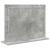Oglindă de toaletă cu oglindă Gri din beton 60 x 45 x 18 cm GartenMobel Dekor
