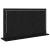 Oglindă de toaletă cu oglindă Stejar Negru 80 x 45 x 18 cm GartenMobel Dekor