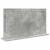 Oglindă de toaletă cu oglindă Gri din beton 80 x 45 x 18 cm GartenMobel Dekor