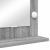 Oglindă de toaletă cu oglindă Gri Sonoma 80 x 45 x 18 cm GartenMobel Dekor