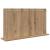 Oglindă de toaletă cu oglindă Stejar Artizanal 80 x 45 x 18 cm GartenMobel Dekor