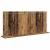 Oglindă de toaletă cu oglindă Lemn Vechi 100 x 45 x 18 cm GartenMobel Dekor