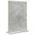 Oglindă de toaletă cu oglindă Gri din beton 70 x 50 x 18 cm GartenMobel Dekor