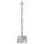 Oglindă de toaletă cu oglindă Gri din beton 70 x 50 x 18 cm GartenMobel Dekor