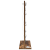 Oglindă de toaletă cu oglindă Stejar fumuriu 70 x 50 x 18 cm GartenMobel Dekor