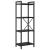 Bibliotecă Stejar negru 40 x 30 x 118 cm Lemn compozit GartenMobel Dekor