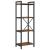 Bibliotecă Lemn vechi 40 x 30 x 118 cm Lemn compozit GartenMobel Dekor