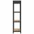 Bibliotecă stejar artizanal 40 x 30 x 118 cm Lemn compozit GartenMobel Dekor