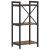 Bibliotecă Stejar afumat 40 x 30 x 83 cm Lemn compozit GartenMobel Dekor
