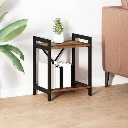 Bibliotecă Lemn vechi 40 x 30 x 48.5 cm Lemn compozit GartenMobel Dekor