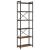 Bibliotecă Stejar afumat 60 x 30 x 188 cm Lemn compozit GartenMobel Dekor