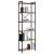 Bibliotecă stejar artizanal 60 x 30 x 188 cm Lemn compozit GartenMobel Dekor