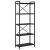 Bibliotecă Stejar negru 60 x 30 x 153 cm Lemn compozit GartenMobel Dekor