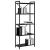 Bibliotecă Stejar negru 60 x 30 x 153 cm Lemn compozit GartenMobel Dekor