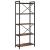 Bibliotecă Stejar afumat 60 x 30 x 153 cm Lemn compozit GartenMobel Dekor