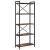 Bibliotecă Stejar afumat 60 x 30 x 153 cm Lemn compozit GartenMobel Dekor