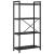 Bibliotecă Stejar negru 60 x 30 x 118 cm Lemn compozit GartenMobel Dekor