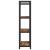 Bibliotecă Stejar afumat 60 x 30 x 118 cm Lemn compozit GartenMobel Dekor