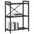 Bibliotecă Stejar negru 60 x 30 x 83 cm Lemn compozit GartenMobel Dekor