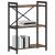 Bibliotecă Stejar afumat 60 x 30 x 83 cm Lemn compozit GartenMobel Dekor