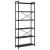 Bibliotecă Stejar negru 80 x 30 x 188 cm Lemn compozit GartenMobel Dekor