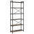 Bibliotecă Stejar afumat 80 x 30 x 188 cm Lemn compozit GartenMobel Dekor