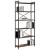Bibliotecă Stejar afumat 80 x 30 x 188 cm Lemn compozit GartenMobel Dekor