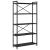 Bibliotecă Stejar negru 80 x 30 x 153 cm Lemn compozit GartenMobel Dekor