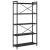 Bibliotecă Stejar negru 80 x 30 x 153 cm Lemn compozit GartenMobel Dekor
